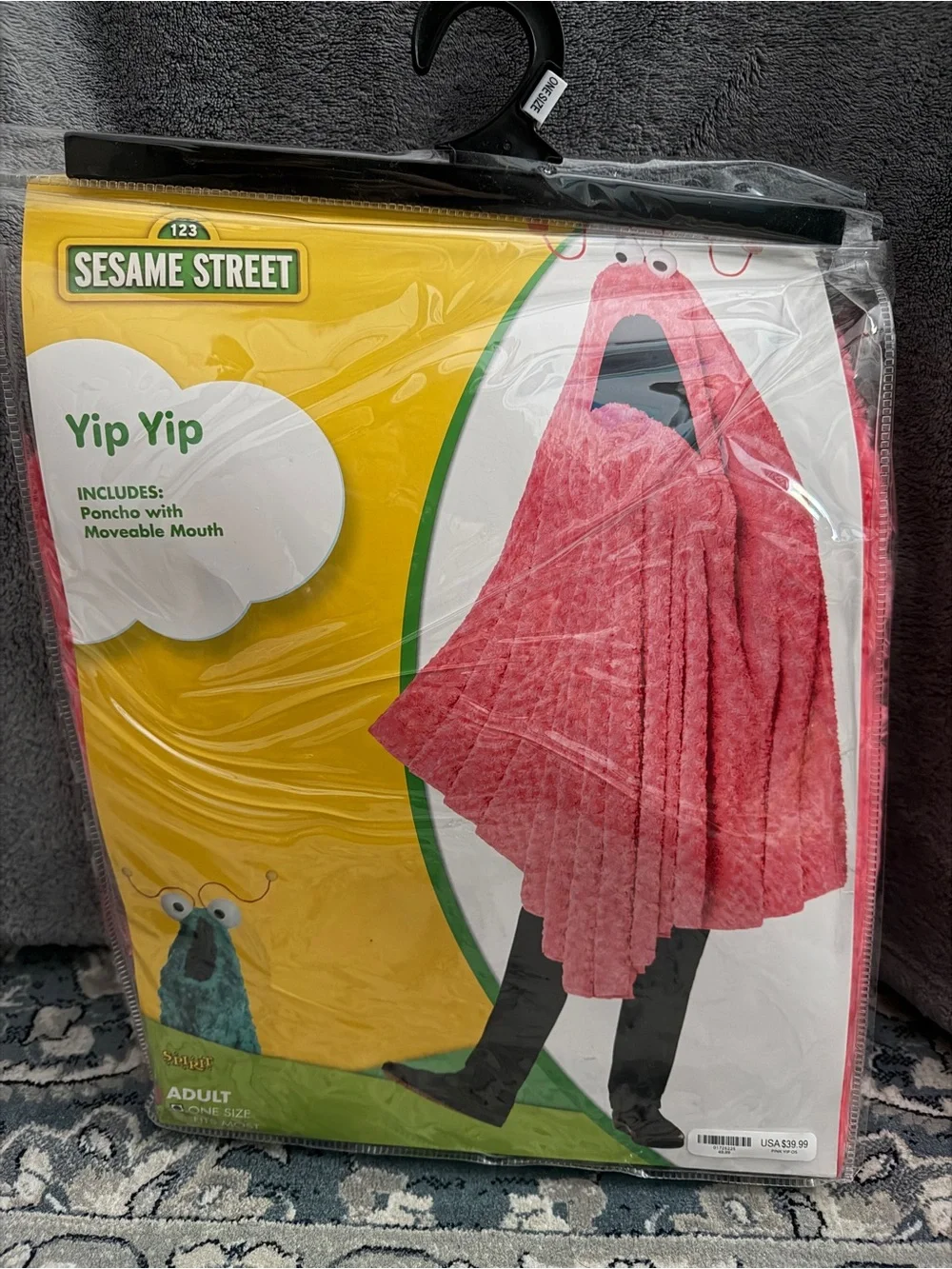 Sesame Street Yip Yip Pink Costume - Picture 1 of 3